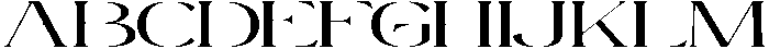 Mintely Expanded Light otf (300) Font UPPERCASE