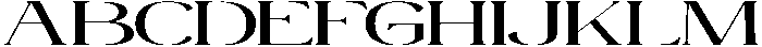 Mintely Expanded Regular otf (400) Font UPPERCASE