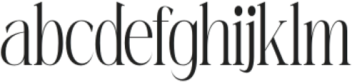 Mintely Extra Light Con otf (200) Font LOWERCASE