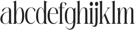 Mintely Light Con otf (300) Font LOWERCASE