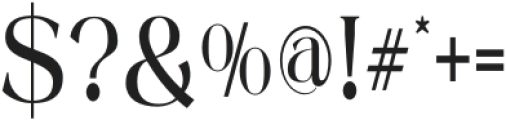 Mintely Medium Con otf (500) Font OTHER CHARS