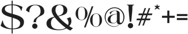 Mintely Medium otf (500) Font OTHER CHARS