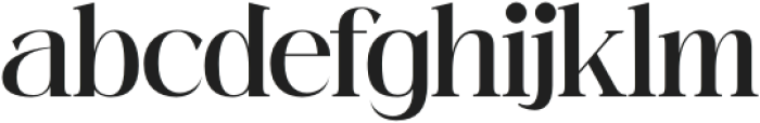 Mintely Medium otf (500) Font LOWERCASE