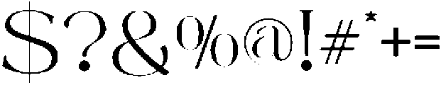 Mintely Regular Extra Light otf (200) Font OTHER CHARS