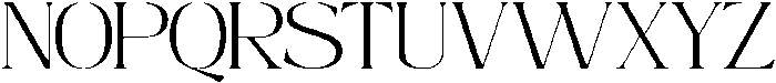 Mintely Regular Extra Light otf (200) Font UPPERCASE