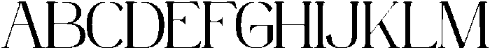 Mintely Regular Light otf (300) Font UPPERCASE