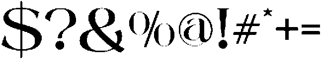 Mintely Regular Medium otf (500) Font OTHER CHARS