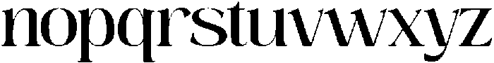 Mintely Regular Medium otf (500) Font LOWERCASE