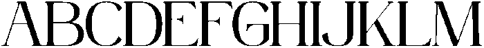 Mintely Regular Regular otf (400) Font UPPERCASE