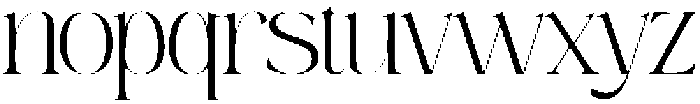 Mintely Regular Thin otf (100) Font LOWERCASE