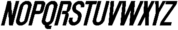 Mintoria Italic otf (400) Font UPPERCASE