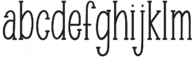 Minty March otf (400) Font LOWERCASE