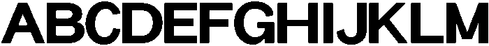 Miogra Sans Black otf (900) Font UPPERCASE