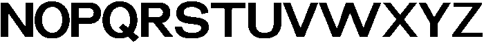 Miogra Sans Extra Bold otf (700) Font UPPERCASE