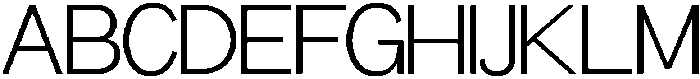 Miogra Sans Light otf (300) Font UPPERCASE