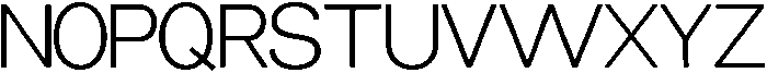 Miogra Sans Light otf (300) Font UPPERCASE
