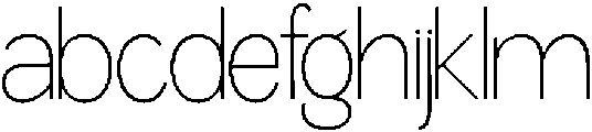 Miogra Sans Thin Expanded otf (100) FONT