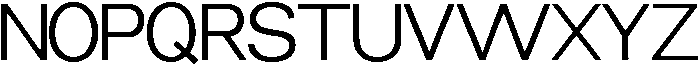 MiograSans-Regular otf (400) Font UPPERCASE