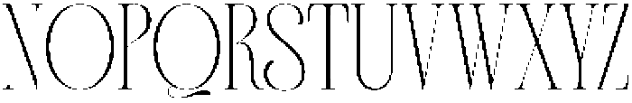 Miojhe Regular otf (400) Font UPPERCASE
