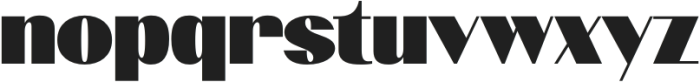 Mionar otf (400) Font LOWERCASE