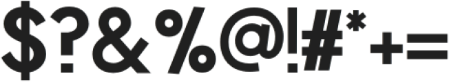 Miora Bold otf (700) Font OTHER CHARS