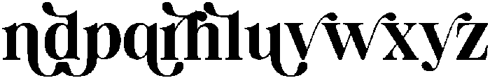 Mirabelle Ligature otf (400) Font LOWERCASE