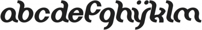 Miracle Bold Italic otf (700) Font LOWERCASE