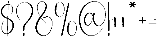 Miracle Regular otf (400) Font OTHER CHARS