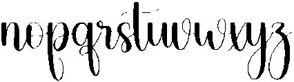 Miracle Regular otf (400) Font LOWERCASE