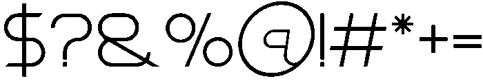 Miracle Regular otf (400) Font OTHER CHARS