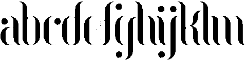 Miracle otf (400) Font UPPERCASE