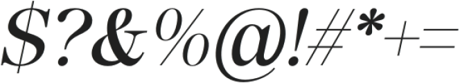 MiracleShades-Italic otf (400) Font OTHER CHARS