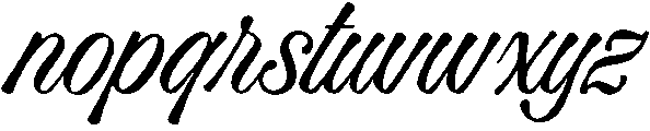 Miraclin otf (400) Font LOWERCASE