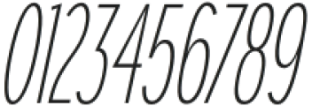 Miraelo Italic otf (400) Font OTHER CHARS