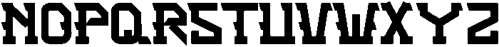 Mirage Regular otf (400) Font UPPERCASE