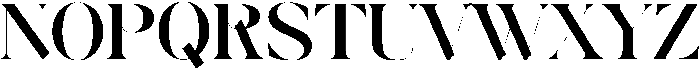 Mirage Regular ttf (400) Font UPPERCASE