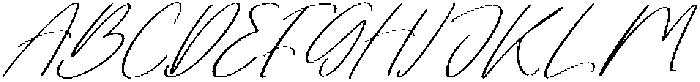 Mirage Silvesta Italic otf (400) Font UPPERCASE