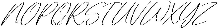 Mirage Silvesta Italic otf (400) Font UPPERCASE