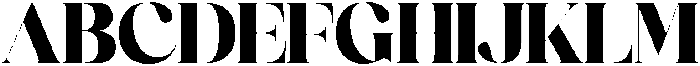 Mirage Tropic otf (400) Font UPPERCASE