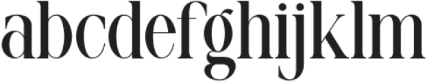 Mirales Regular otf (400) Font LOWERCASE