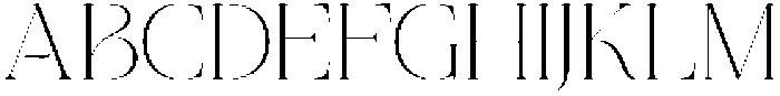 Miralova Light otf (300) Font UPPERCASE