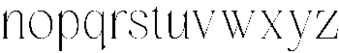 Miralova Light otf (300) Font LOWERCASE