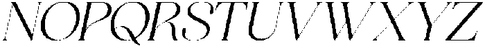 Miralova Medium Italic otf (500) Font UPPERCASE