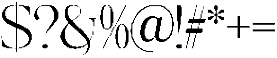 Miralova Medium otf (500) Font OTHER CHARS