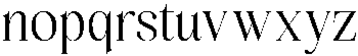 Miralova Medium otf (500) Font LOWERCASE
