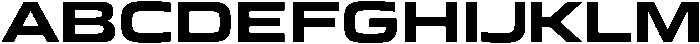 Mirano Extended Bold ttf (700) Font UPPERCASE