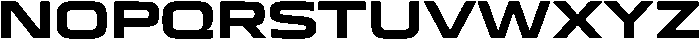 Mirano Extended Bold ttf (700) Font UPPERCASE
