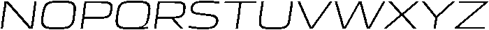 Mirano Extended LightItalic ttf (300) Font UPPERCASE