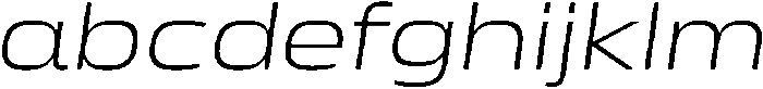 Mirano Extended LightItalic ttf (300) FONT