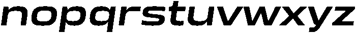 Mirano Extended SemiboldItalic ttf (600) Font LOWERCASE